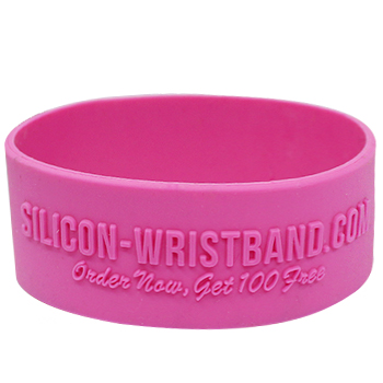 25mm embossed wristbands solid02
